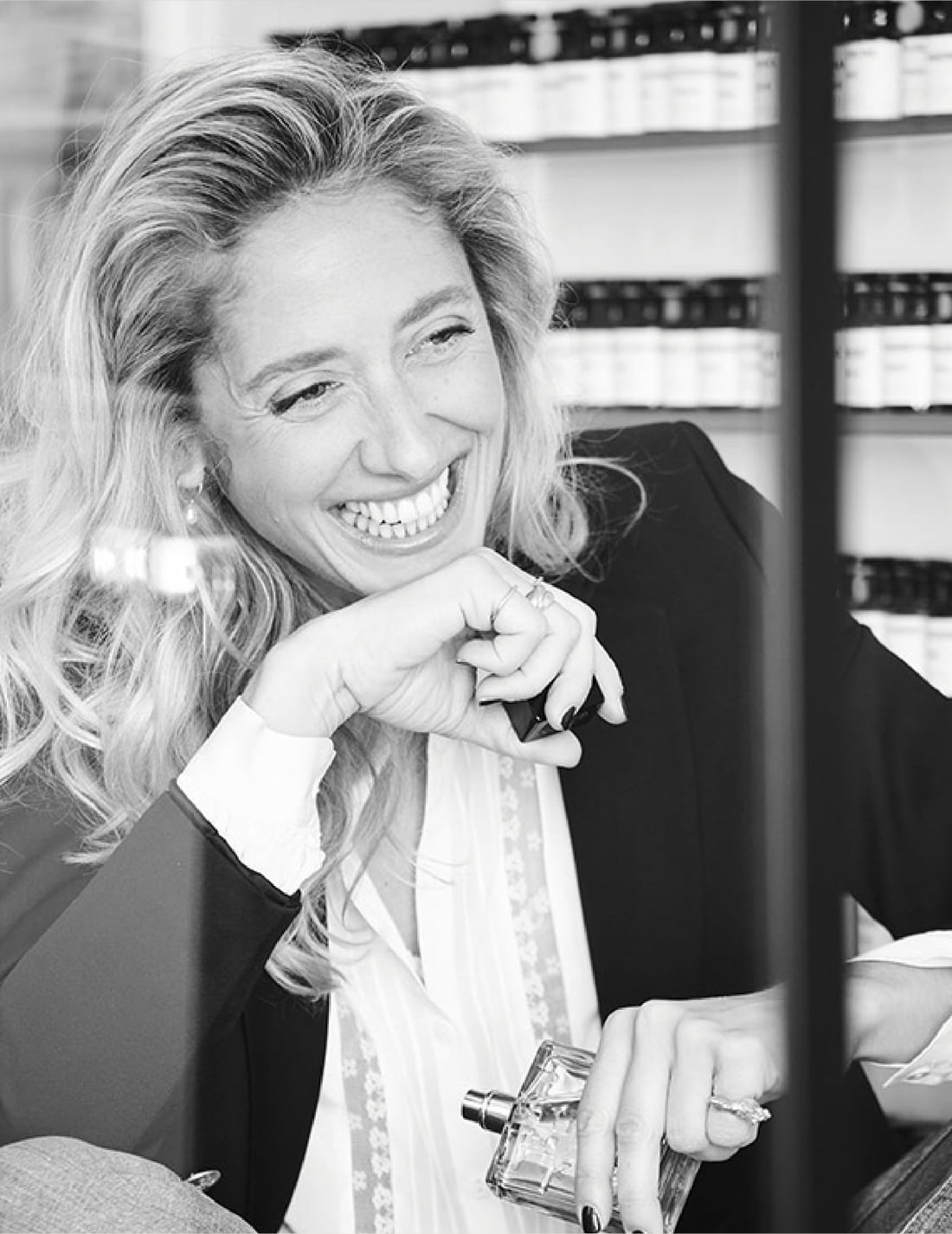 Vanina Muracciole, parfumeuse, dans son agence de création