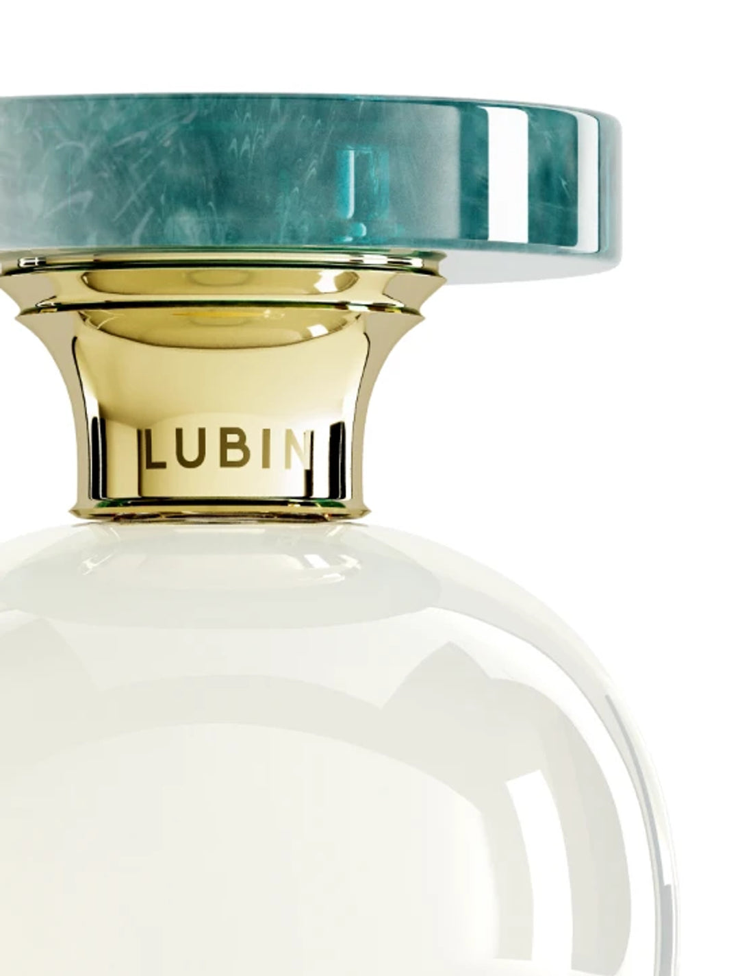 Black Jade, le bouchon et l’épaule du flacon
