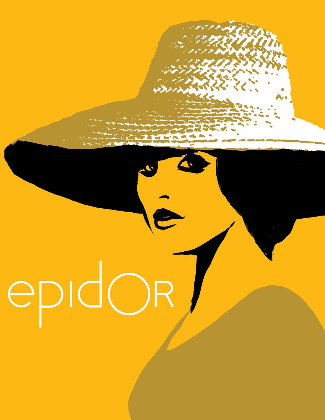 Epidor, une moissonneuse au chapeau de paille, illustration