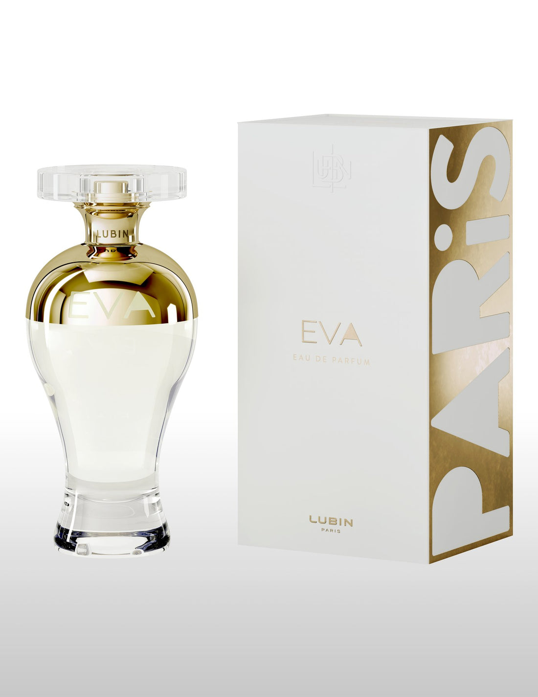 Eva, le flacon et son étui