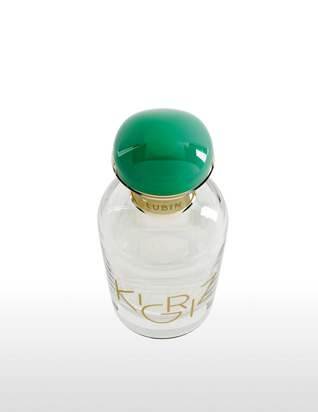 Kigriz, the 30 ml travel bottle seen from above