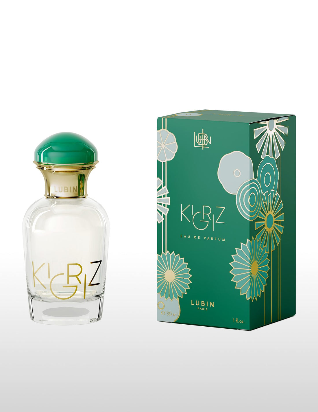 Kigriz, the 30 ml travel bottle and its box