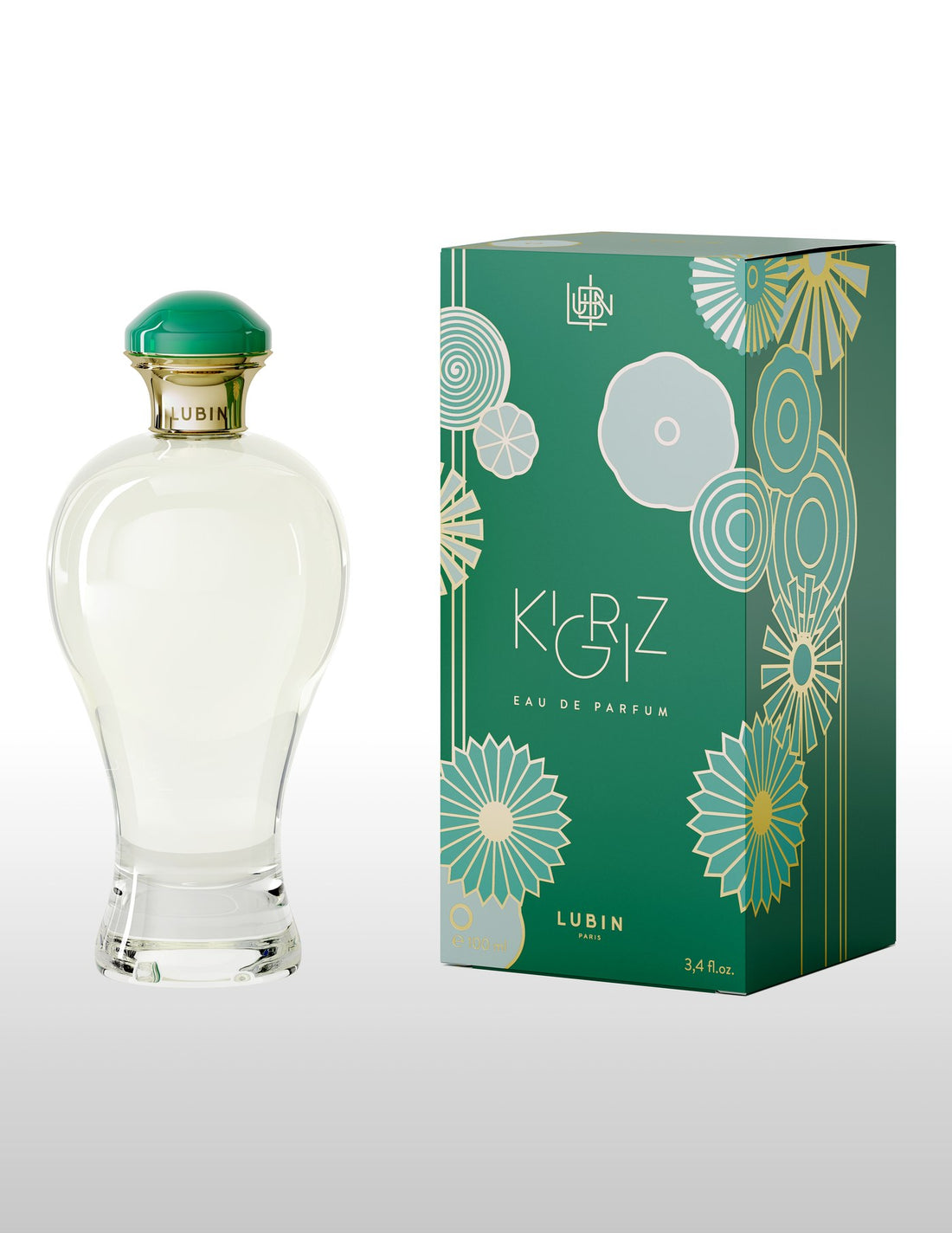 Kigriz, the 100 ml bottle and its box