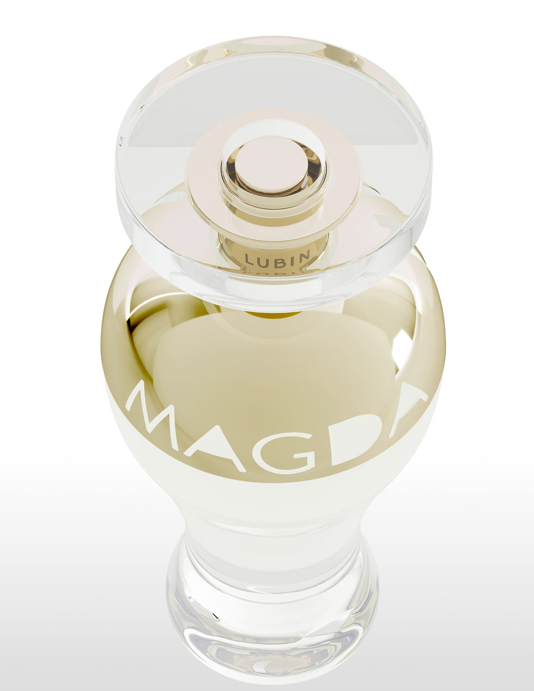 Magda, le flacon vu de dessus
