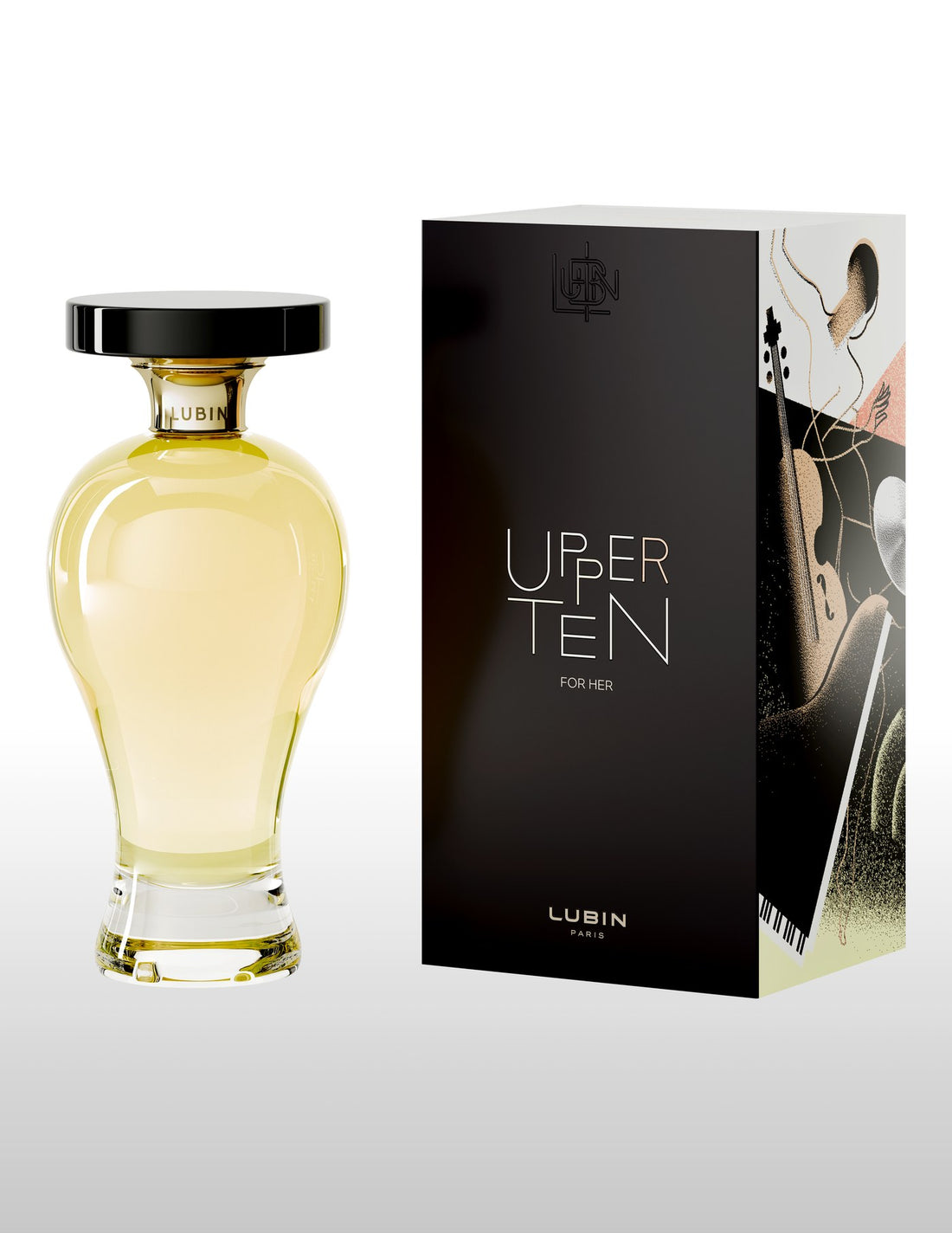 Upper Ten for Her, le flacon et son étui