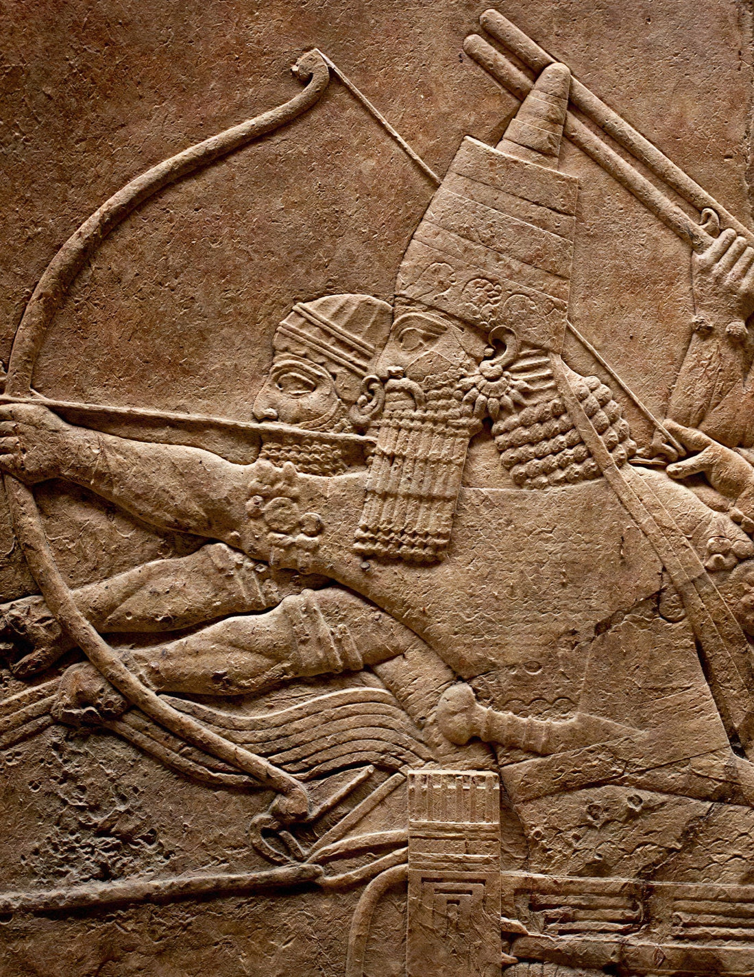 Akkad, bas-relief assyrien