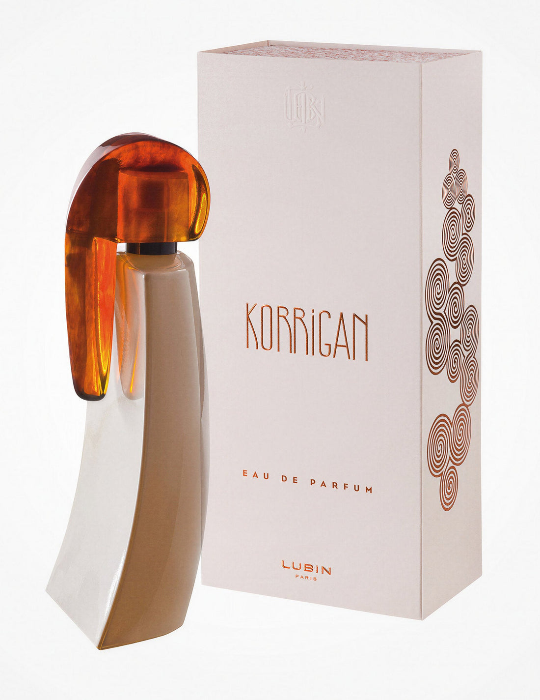 Korrigan, le flacon et son étui