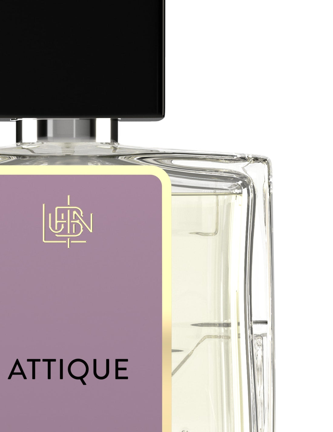 Attique, a close-up of the label