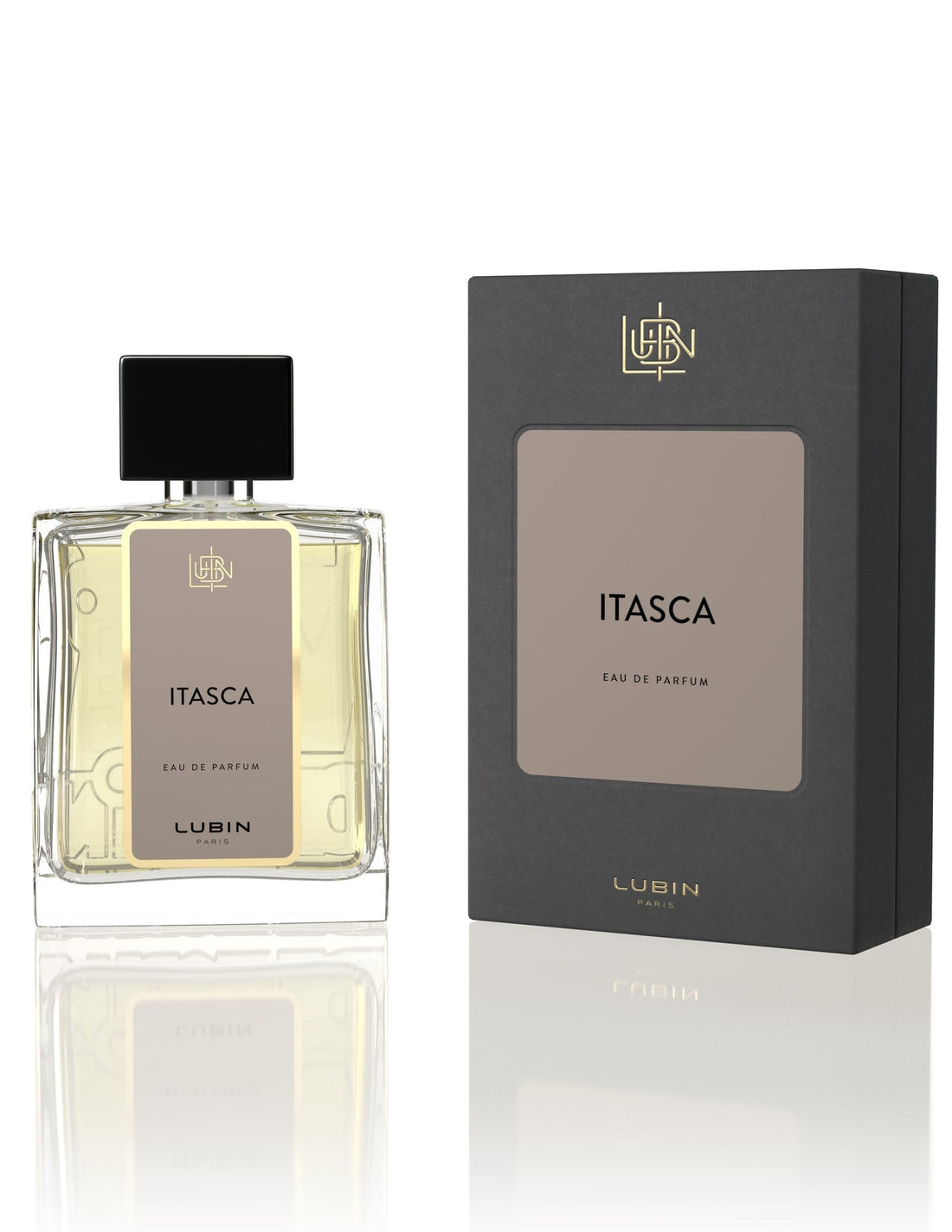 Itasca, le flacon et son étui