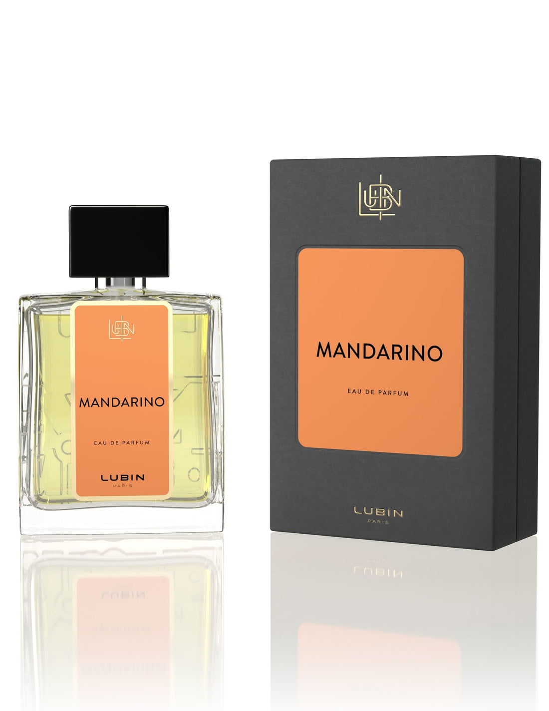 Mandarino, le flacon et son étui