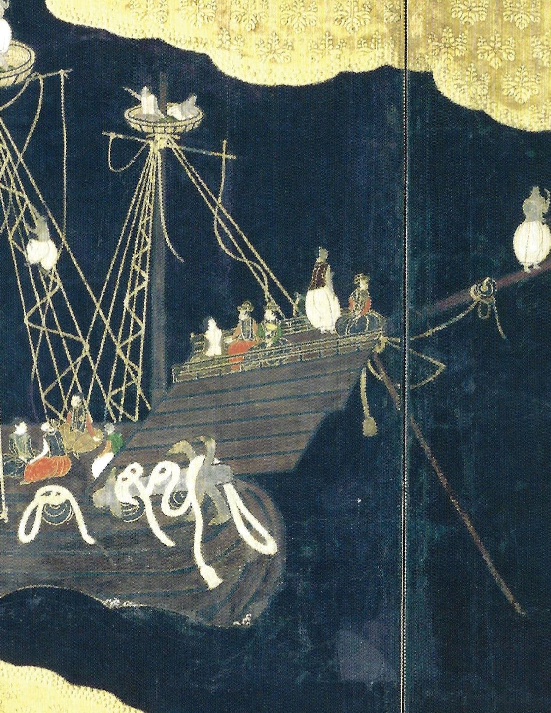 Sinbad, un navire au long cours peint sur fond d’or
