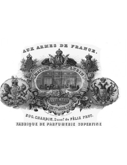 En-tête gravé « Aux Armes de France » — Eug. Chardin, successeur de Félix Prot