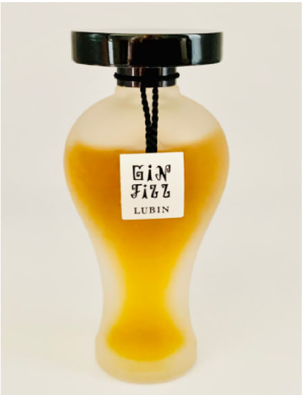 Le flacon d’origine de Gin Fizz, 1955