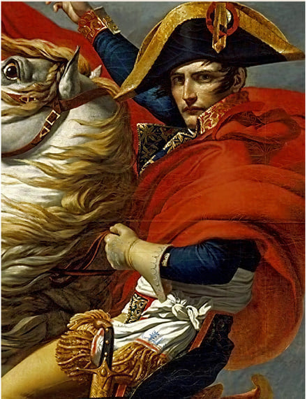 Napoléon Bonaparte, d’après Jacques-Louis David