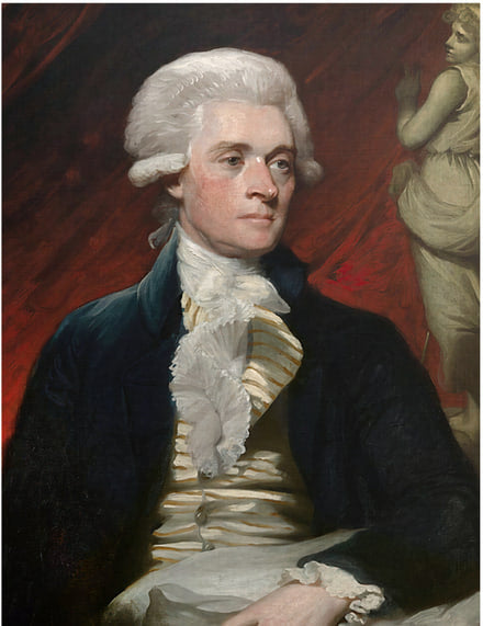 Thomas Jefferson, troisième président des États-Unis