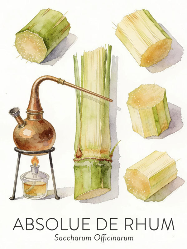 Absolu de rhum — planche de l’herbier Lubin