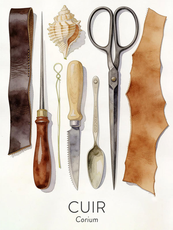 Cuir — planche de l’herbier Lubin