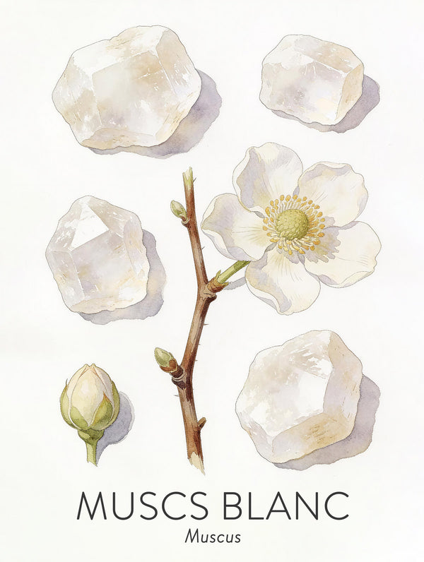 Musc blanc — planche de l’herbier Lubin